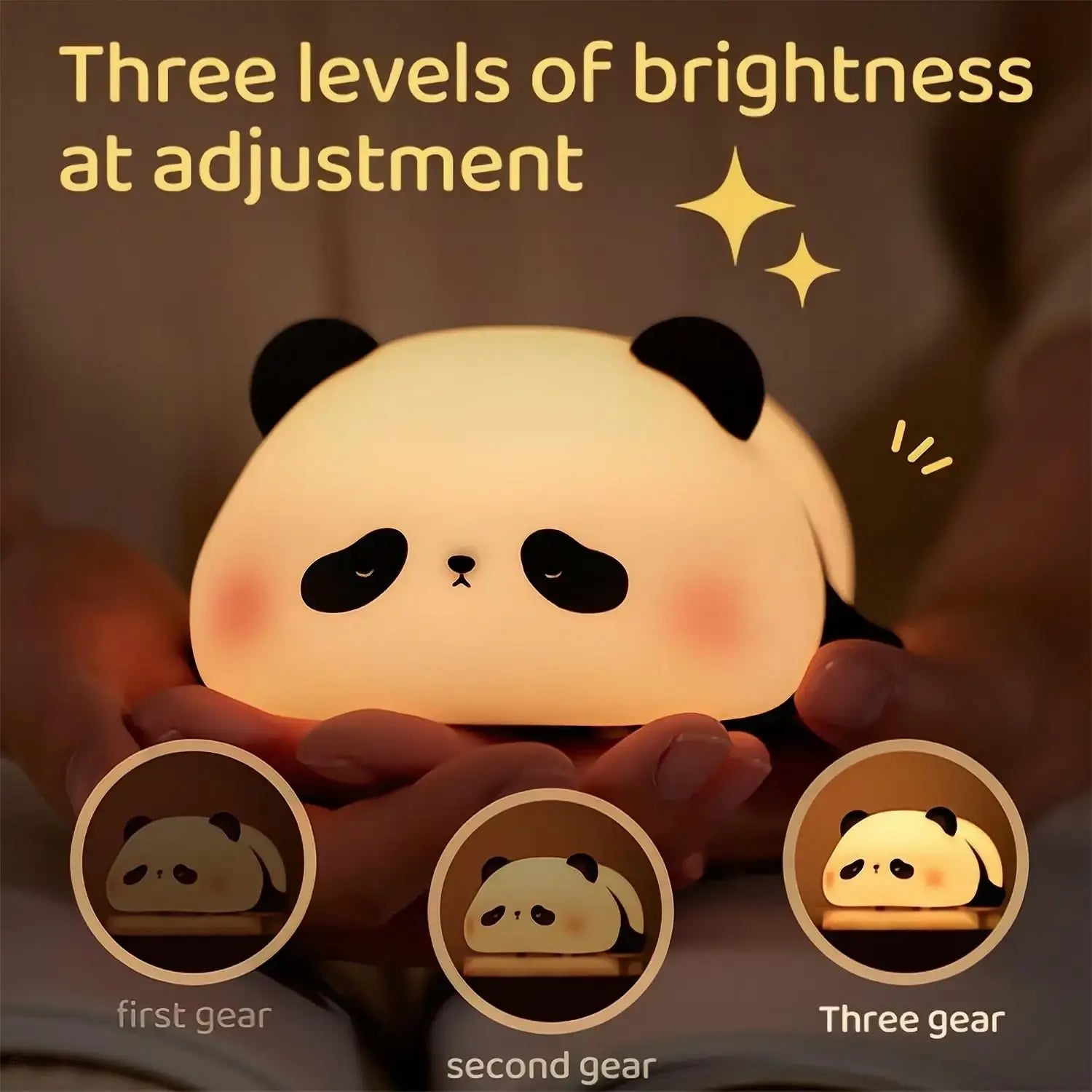 LED Night Lights Cute Sheep Panda Lamp