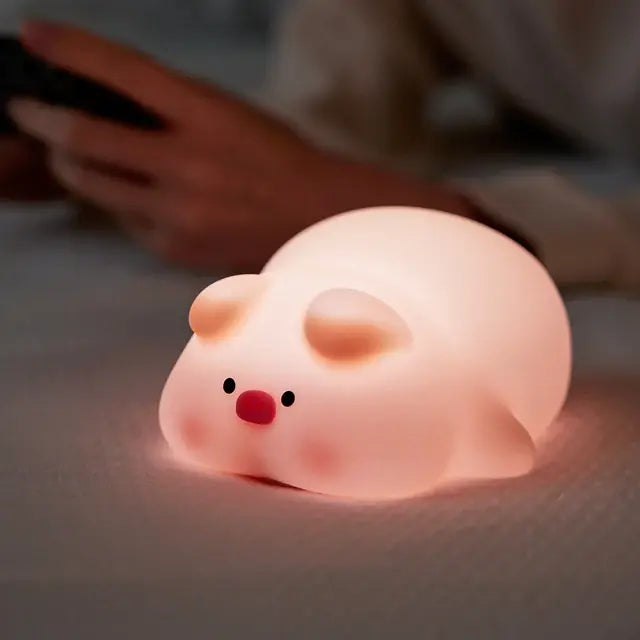 LED Night Lights Cute Sheep Panda Lamp