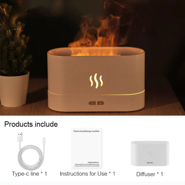 Flame-Effect Air Humidifier